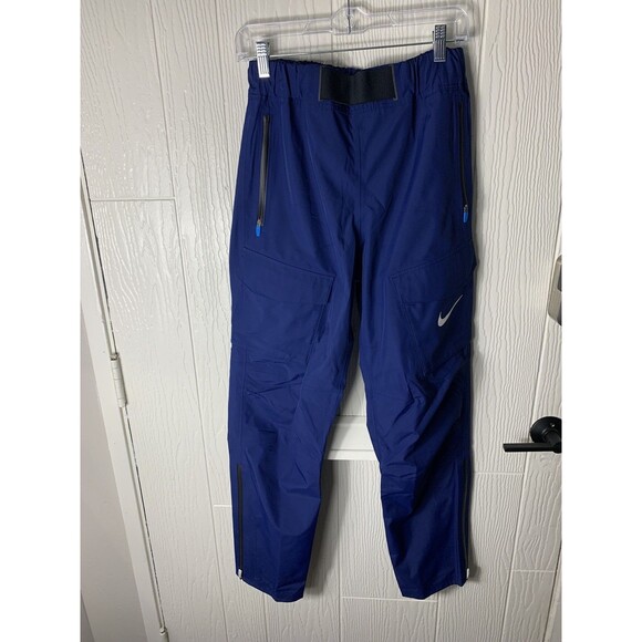 Nike Pro Elite Track & Field Podium Cargo Pants AO8873-492 Men Size Small Blue - Picture 1 of 5